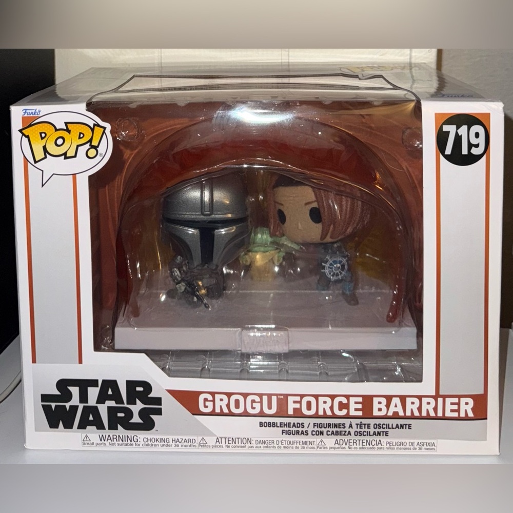 Funko Pop! Star Wars Grogu Force Barrier Action Figure Set